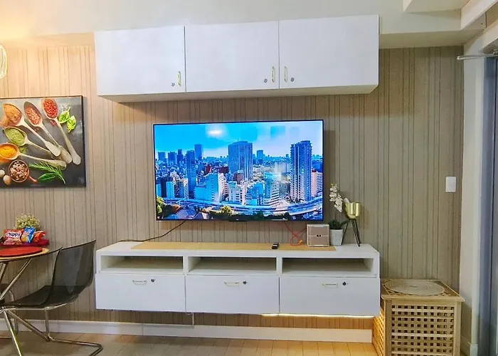 Manhattan Plaza Tower 1 With Balcony,wifi,can Cook Manila
